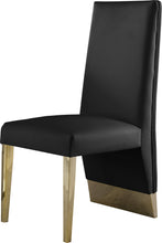 Load image into Gallery viewer, Porsha Black Faux Leather Dining Chair
