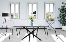 Load image into Gallery viewer, Clarion Matte Black Dining Chair
