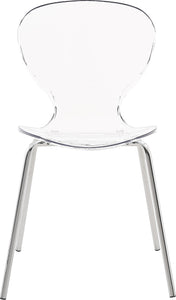 Clarion Chrome Dining Chair