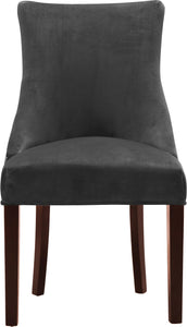 Hannah Grey Velvet Dining Chair