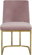 Load image into Gallery viewer, Heidi Pink Velvet Dining Chair
