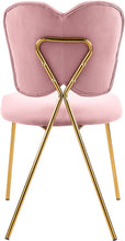 Load image into Gallery viewer, Angel Pink Velvet Dining Chair
