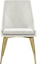 Load image into Gallery viewer, Karina Cream Velvet Dining Chair
