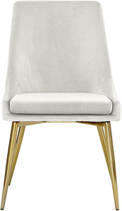 Karina Cream Velvet Dining Chair