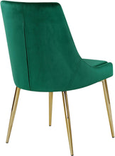 Load image into Gallery viewer, Karina Green Velvet Dining Chair
