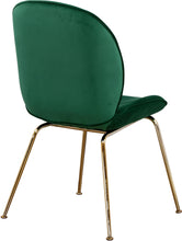 Load image into Gallery viewer, Paris Green Velvet Dining Chair
