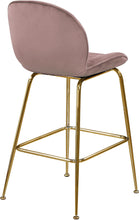 Load image into Gallery viewer, Paris Pink Velvet Stool
