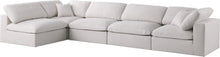 Load image into Gallery viewer, Plush Cream Velvet Standard Cloud Modular Sectional
