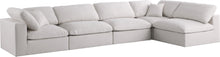 Load image into Gallery viewer, Plush Cream Velvet Standard Cloud Modular Sectional
