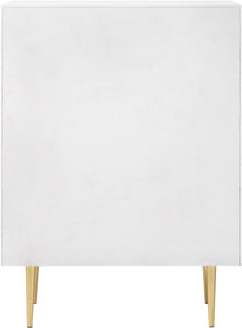 Modernist White Gloss Chest