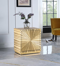 Load image into Gallery viewer, Golda Gold Side Table
