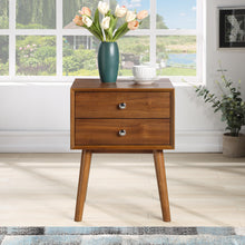 Load image into Gallery viewer, Teddy Walnut Night Stand
