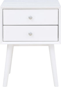 Teddy White Night Stand