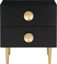 Load image into Gallery viewer, Zayne Black Night Stand
