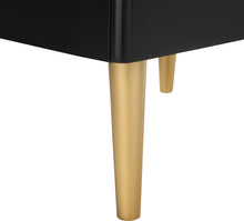 Load image into Gallery viewer, Zayne Black Night Stand
