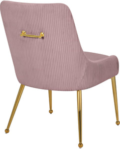 Ace Pink Velvet Dining Chair