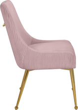 Load image into Gallery viewer, Ace Pink Velvet Dining Chair
