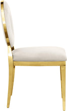 Load image into Gallery viewer, Carousel Cream Velvet Dining Chair
