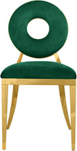 Load image into Gallery viewer, Carousel Green Velvet Dining Chair
