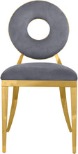 Load image into Gallery viewer, Carousel Grey Velvet Dining Chair
