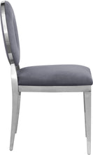 Load image into Gallery viewer, Carousel Grey Velvet Dining Chair
