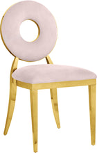 Load image into Gallery viewer, Carousel Pink Velvet Dining Chair
