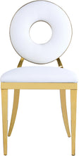 Load image into Gallery viewer, Carousel White Faux Leather Dining Chair
