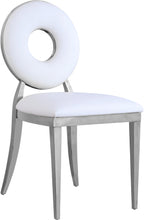 Load image into Gallery viewer, Carousel White Faux Leather Dining Chair
