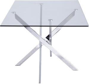 Xander Chrome Dining Table