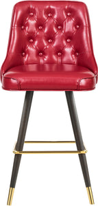 Portnoy Red Faux Leather Counter/Bar Stool