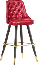 Load image into Gallery viewer, Portnoy Red Faux Leather Counter/Bar Stool
