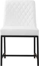 Load image into Gallery viewer, Bryce White Faux Leather Dining Chair
