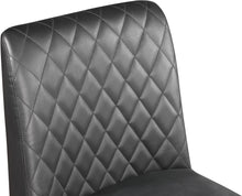 Load image into Gallery viewer, Bryce Grey Faux Leather Dining Chair
