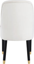 Load image into Gallery viewer, Omni Cream Velvet Dining Chair
