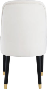 Omni Cream Velvet Dining Chair