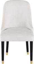 Load image into Gallery viewer, Omni Cream Velvet Dining Chair
