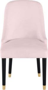 Omni Pink Velvet Dining Chair