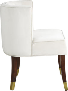 Perry Cream Velvet Dining Chair