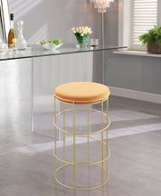 Load image into Gallery viewer, Rebar Mango Velvet Counter Stool
