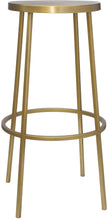 Load image into Gallery viewer, Tyson Gold Bar Stool
