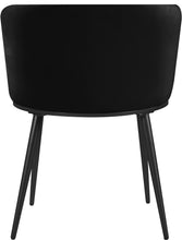 Load image into Gallery viewer, Skylar Black Velvet Dining Chair
