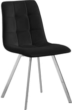 Load image into Gallery viewer, Annie Black Velvet Dining Chair
