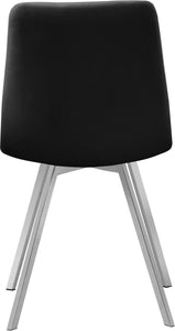 Annie Black Velvet Dining Chair