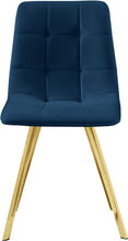 Load image into Gallery viewer, Annie Navy Velvet Dining Chair
