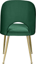 Load image into Gallery viewer, Logan Green Velvet Dining Chair
