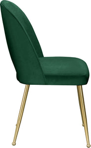 Logan Green Velvet Dining Chair