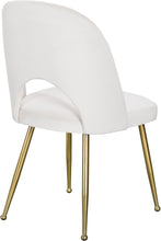 Load image into Gallery viewer, Logan Cream Velvet Dining Chair
