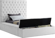 Load image into Gallery viewer, Bliss White Velvet Twin Bed (3 Boxes)
