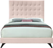 Load image into Gallery viewer, Elly Pink Velvet King Bed
