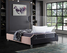 Load image into Gallery viewer, Ghost Pink Velvet King Bed
